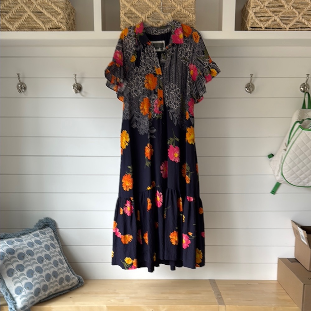 Anthropologie Maxi dress size M